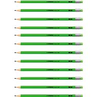 STABILO Swano Neon HB zelená, šestihranná - balení 12 ks