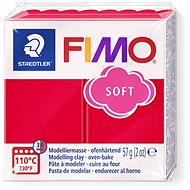 FIMO soft 8020 56g červená - Modelovací hmota