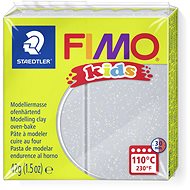 FIMO kids 42g stříbrná se třpytkami - Modelovací hmota