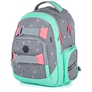 Karton P+P - Student Backpack Oxy Style Grey - School Backpack