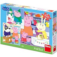 Prasátko Peppa: Veselé odpoledne 3x55 Puzzle - Puzzle