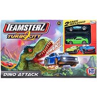Teamsterz dráha dinosaurus + 3 autíčka - Autodráha