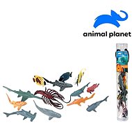 Zvířátka v tubě - mořská, 5 - 12 cm, mobilní aplikace pro zobrazení zvířátek, 13 ks - Figurky