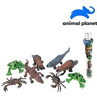 Zvířátka v tubě - říční, 8 - 12 cm, mobilní aplikace pro zobrazení zvířátek, 8 ks - Figurky