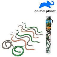Zvířátka v tubě - hadi, 6 - 12 cm, mobilní aplikace pro zobrazení zvířátek, 8 ks - Figurky