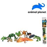 Zvířátka v tubě - měnící se, 4 - 8 cm, mobilní aplikace pro zobrazení zvířátek, 10 ks - Figurky