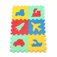 Toyformat Pěnový koberec Uniform dopravní prostředky - Pěnové puzzle