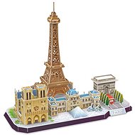 Cubicfun 3D puzzle CityLine panorama: Paříž 114 dílků