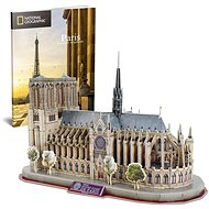 Cubicfun 3D puzzle National Geographic: Katedrála Notre-Dame 128 dílků - 3D puzzle