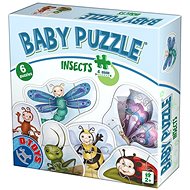 D-Toys Baby puzzle Hmyz 6v1 (2-6 dílků) - Puzzle