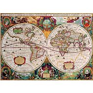Eurographics Puzzle Starověká mapa světa 1000 dílků - Puzzle