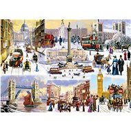 Falcon Puzzle Zima v Londýně 1000 dílků - Puzzle