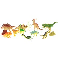 Dinosauři, 10ks, 30x21x3, PVC/C