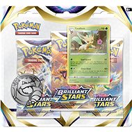 Pokémon TCG: SWSH09 Brilliant Stars - 3 Blister Booster - Karetní hra
