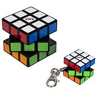 Hlavolam Rubikova kostka Sada Klasik 3x3 + Přívěsek