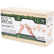 Once Kids Eco-Bricks Bambus 250 dílů - Stavebnice