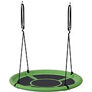 Teddies Houpací kruh zelený 80 cm látkový výplet