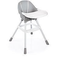 Dětská jídelní židlička bílá - Jídelní židlička