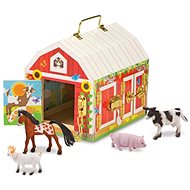 Educational Toy Melissa-Doug Wooden Stables with Locks