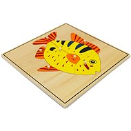 Puzzle - ryba - Vkládačka