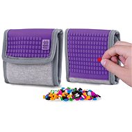 Pixie Crew peněženka šedá/fialová - Dětská peněženka