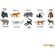 Safari Ltd. Tuba - Ohrožené druhy - suchozemské - Set figurek a příslušenství