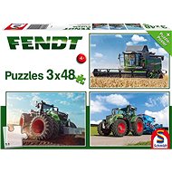 Schmidt Puzzle Traktory Fendt 3x48 dílků - Puzzle