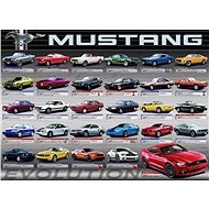 Eurographics Puzzle Vývoj Fordu Mustang 1000 dílků - Puzzle