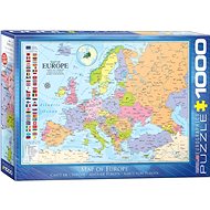 Eurographics Puzzle Mapa Evropy 1000 dílků