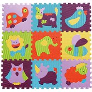 Baby Great Pěnové puzzle Barevná zvířata SX (30x30) - Pěnové puzzle