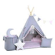 Set teepee tent girly Premium - Tent for Children