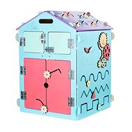 Activity Board, Little House, Blue - Educational Toy