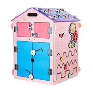 Activity Board Pink Little House - Educational Toy