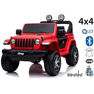 Jeep Wrangler Rubicon, červené - Dětské elektrické auto