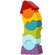 Cubika 12718 Balanční věž VIII - Dřevěná hračka