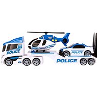 Auto Teamsterz policejní přeprava helikoptéry se zvukem a světlem