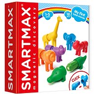 SmartMax - Moje první Safari zvířátka - 18 ks - Stavebnice