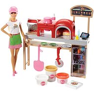 Barbie Vaření a pečení Pizza herní set - Panenka