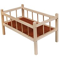 Wooden bed - Doll Furniture