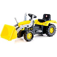 DOLU Large pedal tractor with an excavator