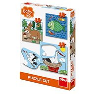 Zvířátka: kde žijí 3-5 - Puzzle