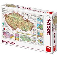Mapy České republiky  - Puzzle
