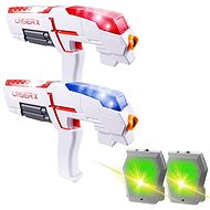 Laser-X Pistole s infračervenými paprsky – dvojitá sada - Dětská zbraň