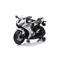Elektrická Motorka Honda CBR 1000RR 12V, bílá - Dětská elektrická motorka