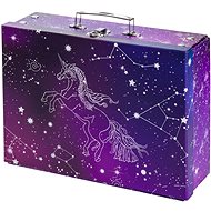 BAAGL Skládací školní kufřík Unicorn Universe - Kufřík