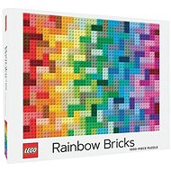Chronicle books Puzzle LEGO® duhové kostky 1000 dílků - Puzzle