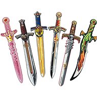 Liontouch Set mečů (šest typů) - Fantasy, Král, Princ, Princezna, Pirát a Viking - Meč