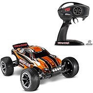 Traxxas Rustler 1:10 RTR oranžový s LED osvětlením - RC auto