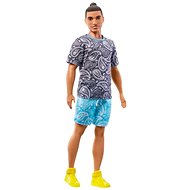 Barbie Model Ken - Tričko S Kašmírovým Vzorem  - Panenka