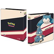 Pokémon UP: GS Snorlax Munchlax - kroužkové album na stránkové obaly - Sběratelské album